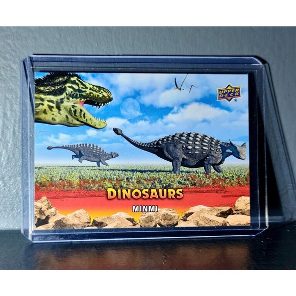 2015 Upper Deck Dinosaurs Minmi Extinction Red Parallel #85 Card - Picture 1 of 2